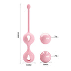 Party Up REBECCA Kegel Balls - Pink - Pink Kegel Balls
