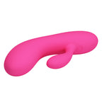 Party Up CLARE Flexible Vibe - Pink - Pink 16.9 cm USB Rechargeable Rabbit Vibrator