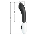 Party Up BILL Classic Vibe - Black - Black 19 cm Vibrator