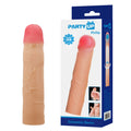 Party Up PHILIP 3 Inch Extender Sleeve - Flesh 3 Inch Penis Extender Sleeve - Hush Store Sydney 
