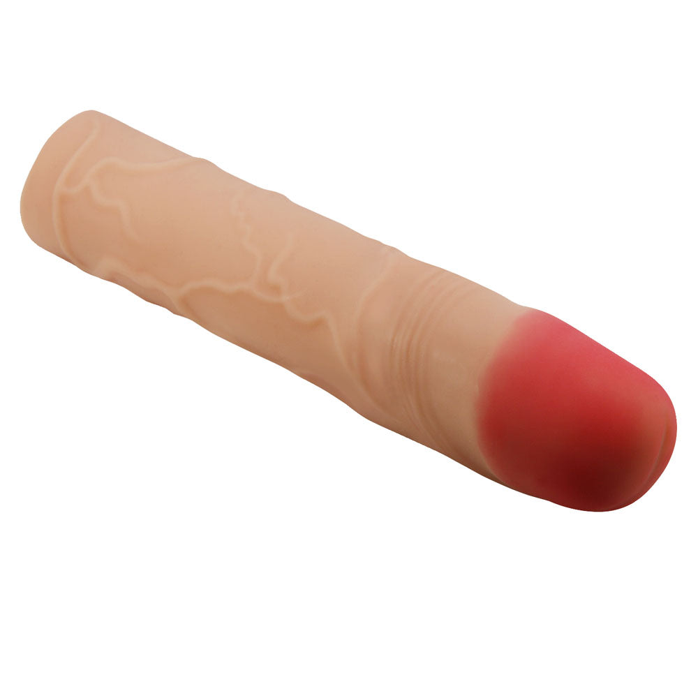 Party Up PHILIP 3 Inch Extender Sleeve - Flesh 3 Inch Penis Extender Sleeve