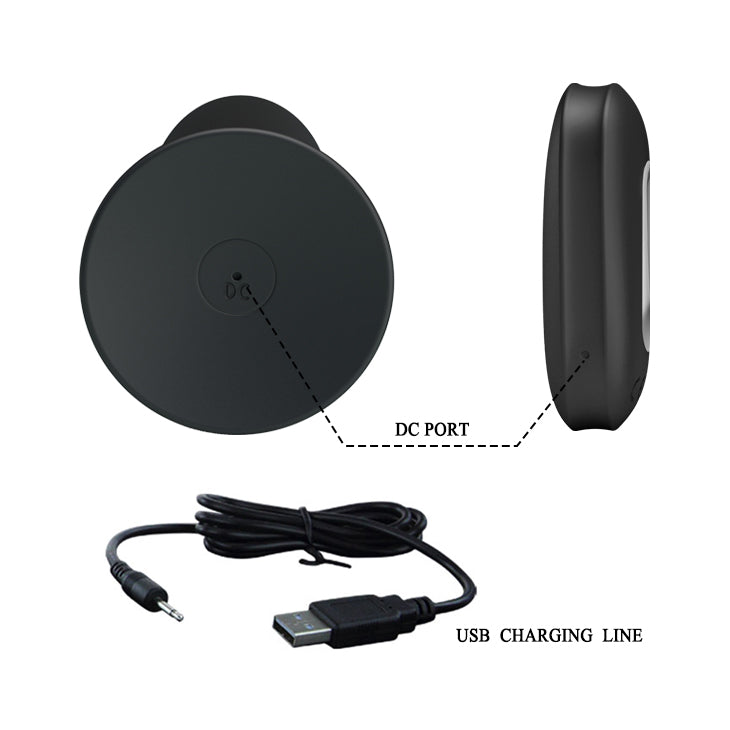 MR PLAY Remote Control Vibrating Anal Plug - Black USB Rechargeable Vibrating Butt Plug with Wireless Remote