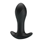 Party Up KEITH Vibrating Plug - Black 10.5 cm USB Rechargeable Vibrating Butt Plug