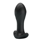 Party Up KEITH Vibrating Plug - Black 10.5 cm USB Rechargeable Vibrating Butt Plug