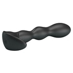 Party Up JIM Vibrating Plug - Black 14.5 cm USB Rechargeable Vibrating Butt Plug