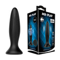MR PLAY Vibrating Anal Plug - Black 12.8 cm USB Rechargeable Vibrating Butt Plug - Hush Store Sydney 