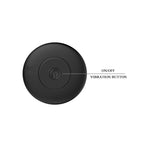 MR PLAY Vibrating Anal Plug - Black 12.8 cm USB Rechargeable Vibrating Butt Plug