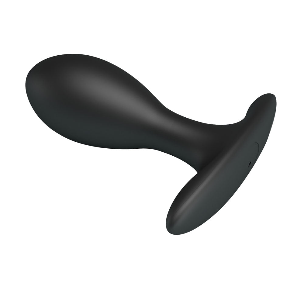 Party Up KEVIN Inflatable Butt Plug - Black 9.1 cm Inflatable Butt Plug - Hush Store Sydney 