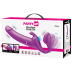 Party Up OLIVER Strapless Strap-On - Purple 28.3 cm USB Rechargeable Strapless Strap-On