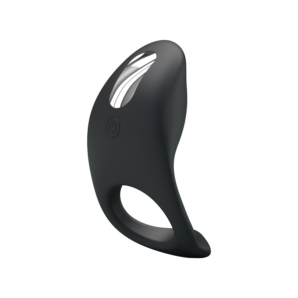 Party Up KING Rechargeable Cock Ring - Black USB Rechargeable Cock Ring - Hush Store Sydney 