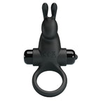 Party Up LARRY Vibrating Cock Ring - Black Vibrating Cock Ring - Hush Store Sydney 