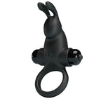 Party Up LARRY Vibrating Cock Ring - Black Vibrating Cock Ring - Hush Store Sydney 