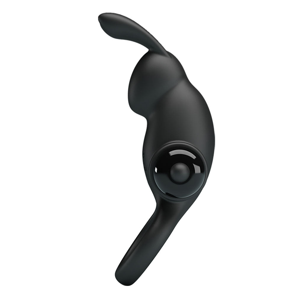 Party Up LARRY Vibrating Cock Ring - Black Vibrating Cock Ring - Hush Store Sydney 