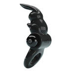 Party Up LEO Vibrating Cock Ring - Black Vibrating Cock Ring - Hush Store Sydney 