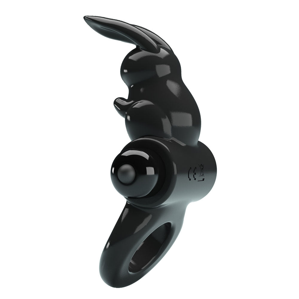 Party Up LEO Vibrating Cock Ring - Black Vibrating Cock Ring - Hush Store Sydney 