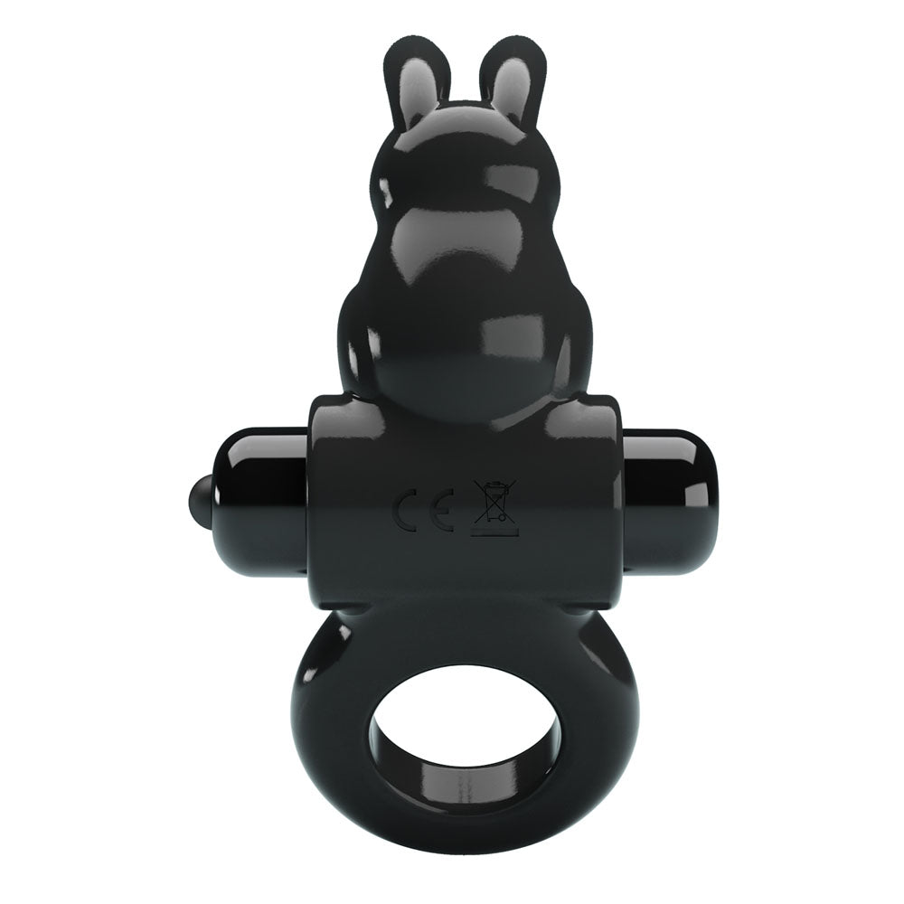 Party Up LEO Vibrating Cock Ring - Black Vibrating Cock Ring - Hush Store Sydney 