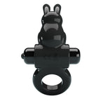 Party Up LEO Vibrating Cock Ring - Black Vibrating Cock Ring - Hush Store Sydney 