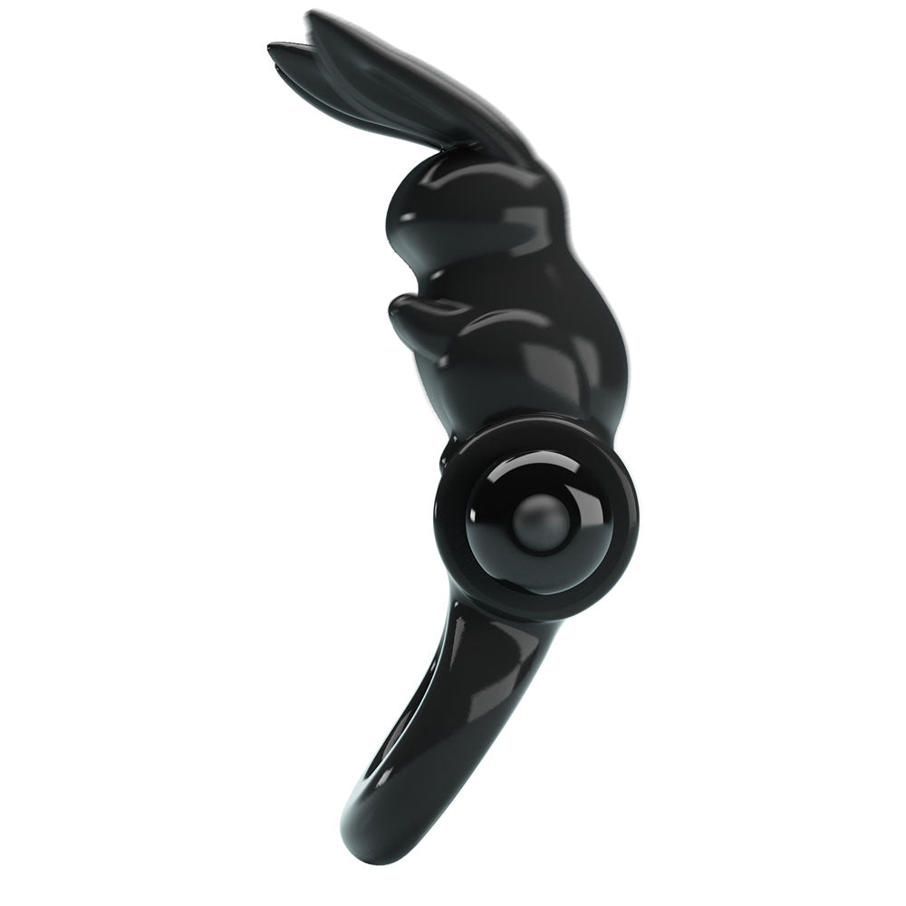 Party Up LEO Vibrating Cock Ring - Black Vibrating Cock Ring - Hush Store Sydney 