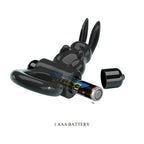 Party Up LEO Vibrating Cock Ring - Black Vibrating Cock Ring - Hush Store Sydney 