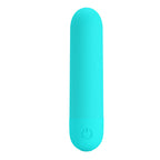 Party Up HARRY Mini Bullet - Teal - Teal 8 cm USB Rechargeable Bullet - Hush Store Sydney 