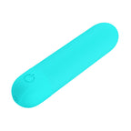 Party Up HARRY Mini Bullet - Teal - Teal 8 cm USB Rechargeable Bullet - Hush Store Sydney 