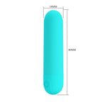 Party Up HARRY Mini Bullet - Teal - Teal 8 cm USB Rechargeable Bullet - Hush Store Sydney 