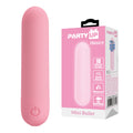 Party Up HENRY Mini Bullet - Pink - Pink 8 cm USB Rechargeable Bullet - Hush Store Sydney 