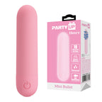 Party Up HENRY Mini Bullet - Pink - Pink 8 cm USB Rechargeable Bullet - Hush Store Sydney 