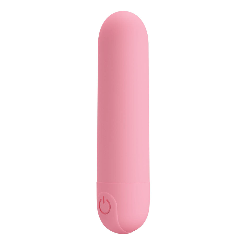Party Up HENRY Mini Bullet - Pink - Pink 8 cm USB Rechargeable Bullet - Hush Store Sydney 