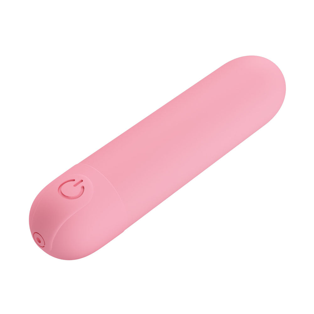 Party Up HENRY Mini Bullet - Pink - Pink 8 cm USB Rechargeable Bullet - Hush Store Sydney 