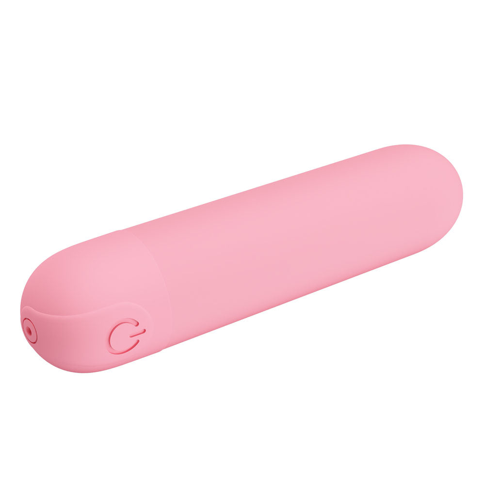 Party Up HENRY Mini Bullet - Pink - Pink 8 cm USB Rechargeable Bullet - Hush Store Sydney 