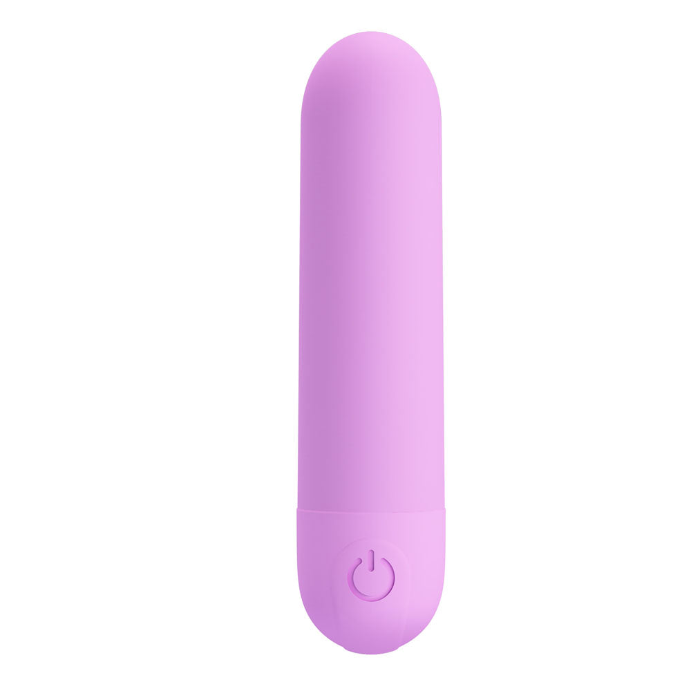 Party Up GREG Mini Bullet - Purple - Purple 8 cm USB Rechargeable Bullet - Hush Store Sydney 