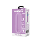 Party Up GREG Mini Bullet - Purple - Purple 8 cm USB Rechargeable Bullet - Hush Store Sydney 