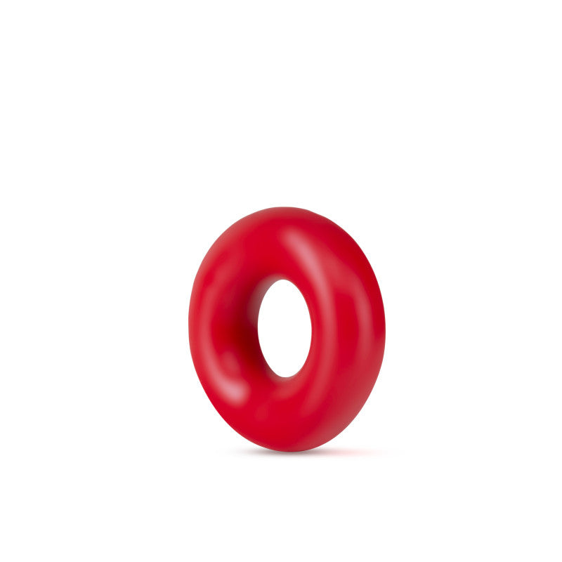 Stay Hard - Donut Rings Oversized - Red Large Cock Rings - Set of 2 - Hush Store Sydney 