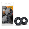 Stay Hard - Donut Rings Oversized - Black Large Cock Rings - Set of 2 - Hush Store Sydney 