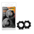Stay Hard Nutz - Black Cock Rings - Set of 2 - Hush Store Sydney 