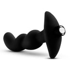 Anal Adventures Platinum Vibrating Prostate Massager 03 - Black USB Rechargeable 15.2 cm Prostate Massager - Hush Store Sydney 