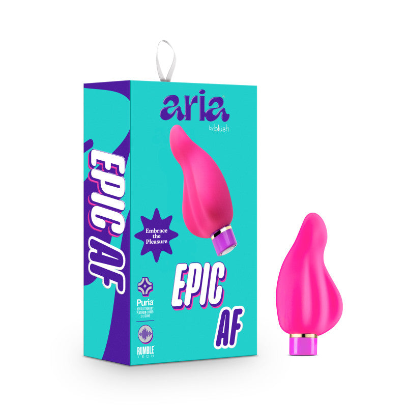 Aria Epic AF - Fuschia USB Rechargeable Stimulator - Hush Store Sydney 