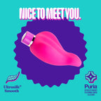 Aria Epic AF - Fuschia USB Rechargeable Stimulator - Hush Store Sydney 