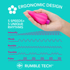 Aria Epic AF - Fuschia USB Rechargeable Stimulator - Hush Store Sydney 