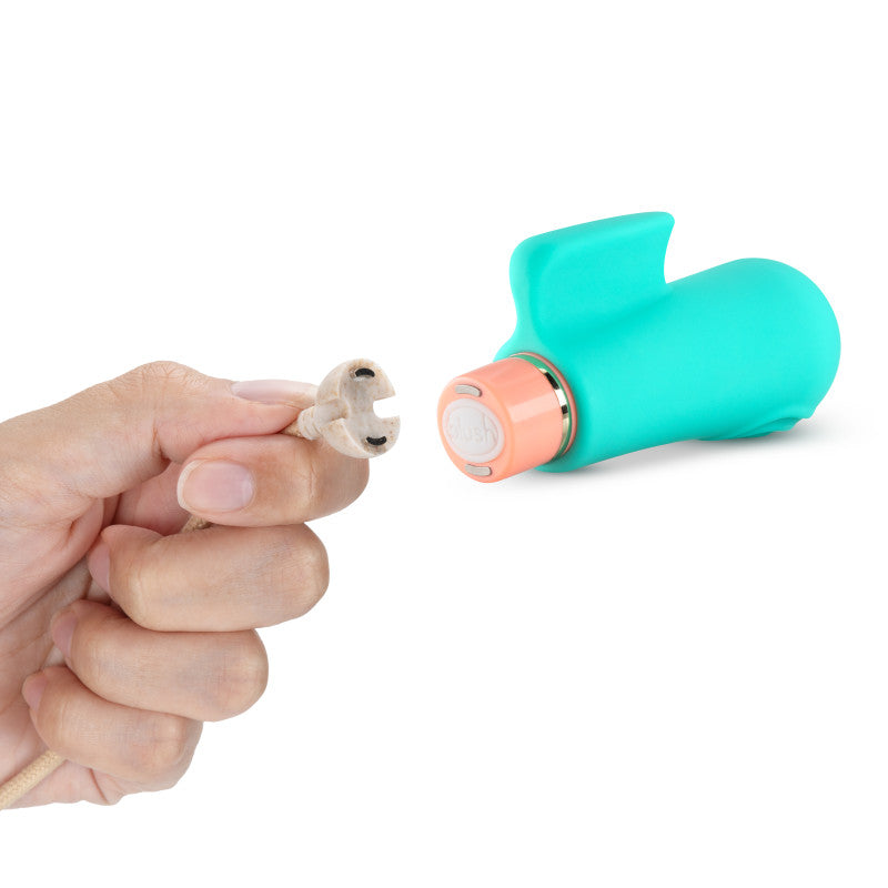 Aria Sensual AF - Teal USB Rechargeable Stimulator - Hush Store Sydney 