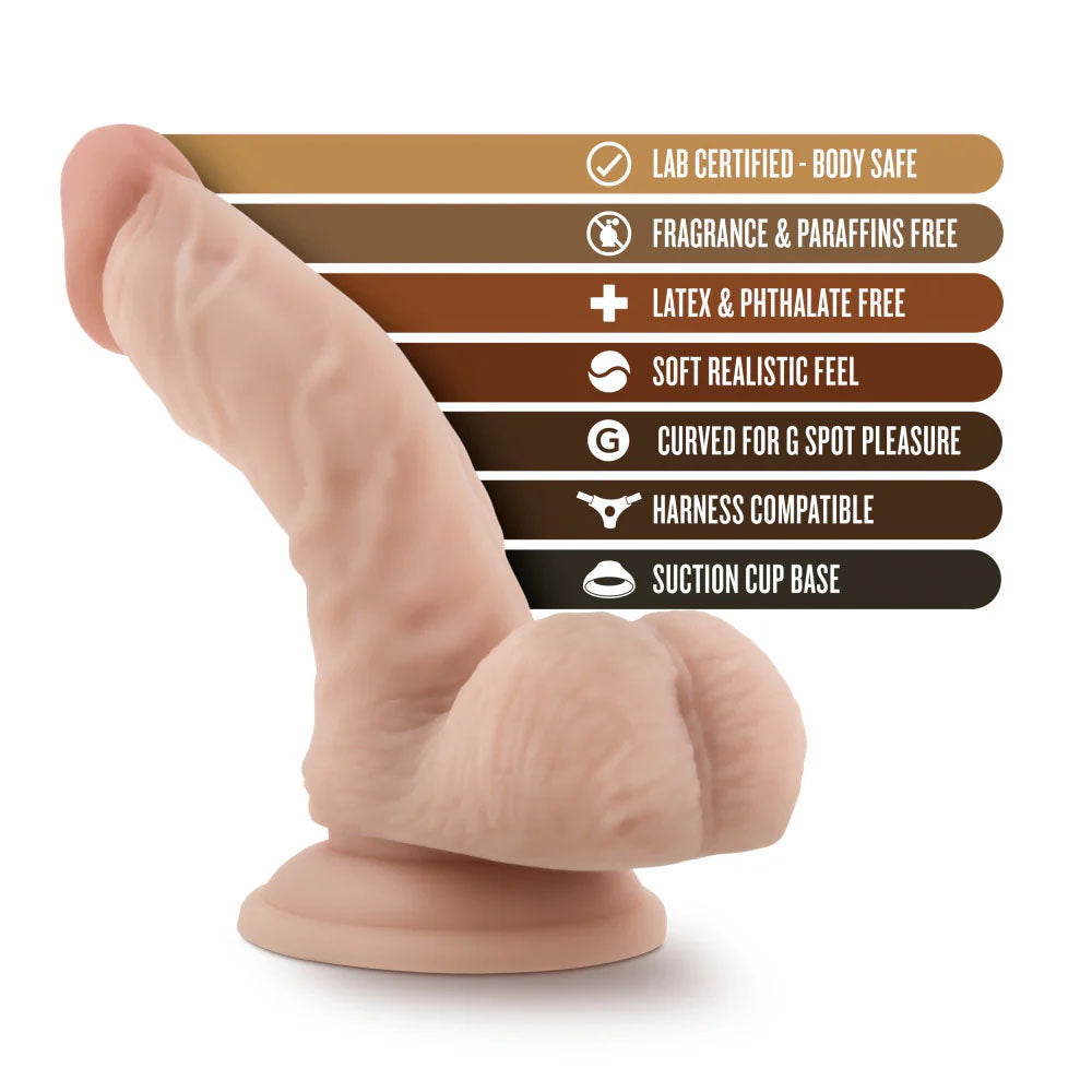 Coverboy - The Boy In Blue - Flesh 16.5 cm (6.5'') Dong - Hush Store Sydney 