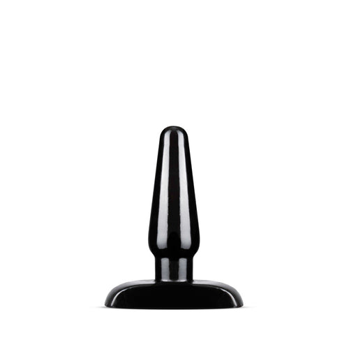 Anal Adventures Basic Anal Plug - Small - Black 10.8 cm Butt Plug - Hush Store Sydney 