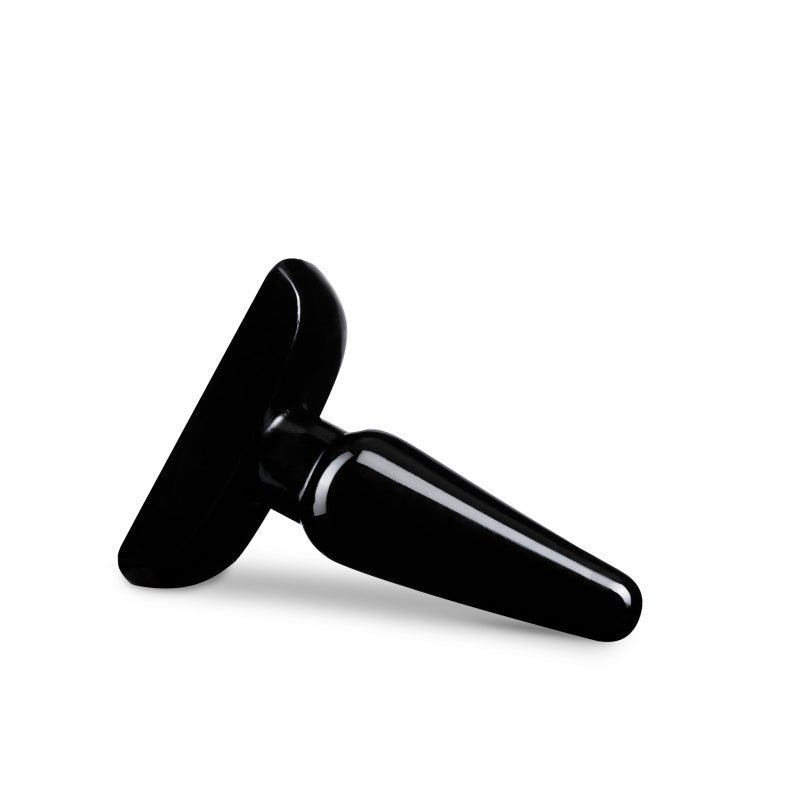 Anal Adventures Basic Anal Plug - Small - Black 10.8 cm Butt Plug - Hush Store Sydney 