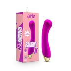 Aria Bangin' AF - Purple 18.4 cm USB Rechargeable Vibrator - Hush Store Sydney 