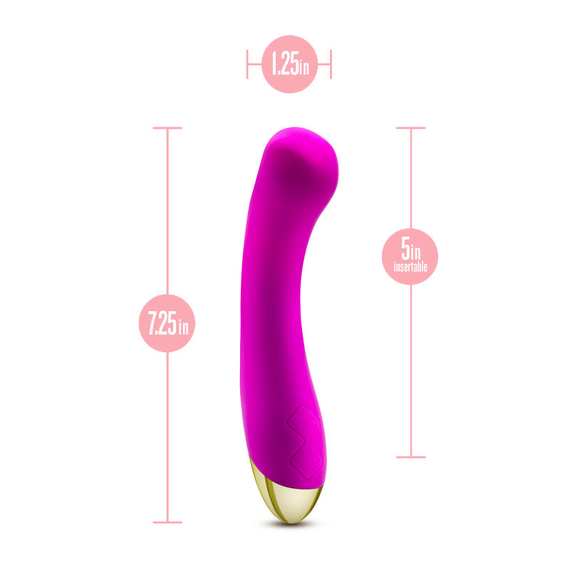 Aria Bangin' AF - Purple 18.4 cm USB Rechargeable Vibrator - Hush Store Sydney 