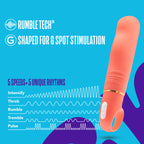 Aria Smokin' AF - Coral 15.2 cm Vibrator - Hush Store Sydney 
