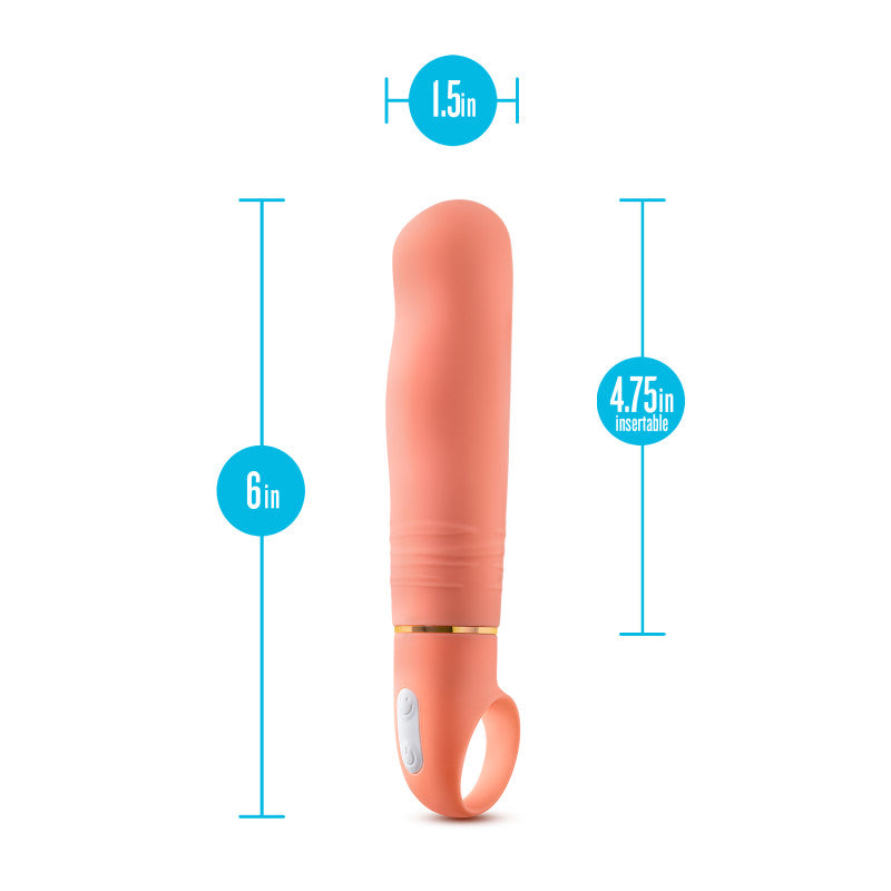 Aria Smokin' AF - Coral 15.2 cm Vibrator - Hush Store Sydney 