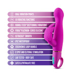 Aria Naughty AF - Plum 18.4 cm Butterfly Vibrator - Hush Store Sydney 