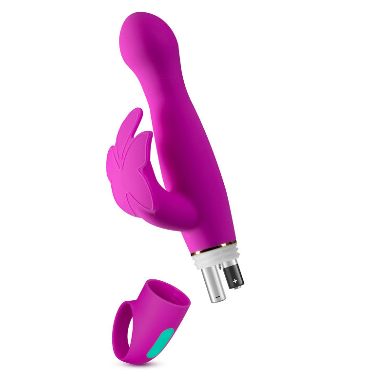 Aria Naughty AF - Plum 18.4 cm Butterfly Vibrator - Hush Store Sydney 